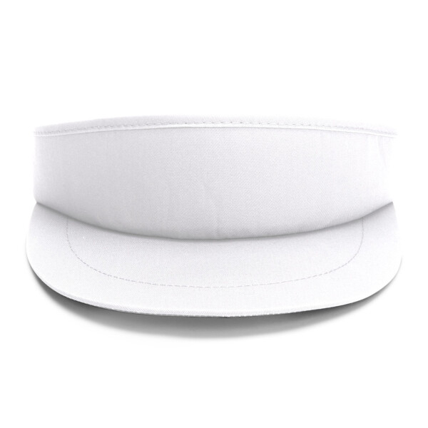 Visière Imperial Tour Top 100 Privé - Blanche En Coton - Taille Adjustable - Neuf Pour Golf